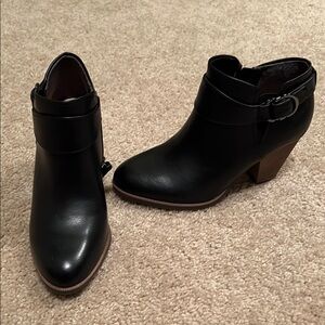 Dr Scholl’s Black Ankle Boots New
